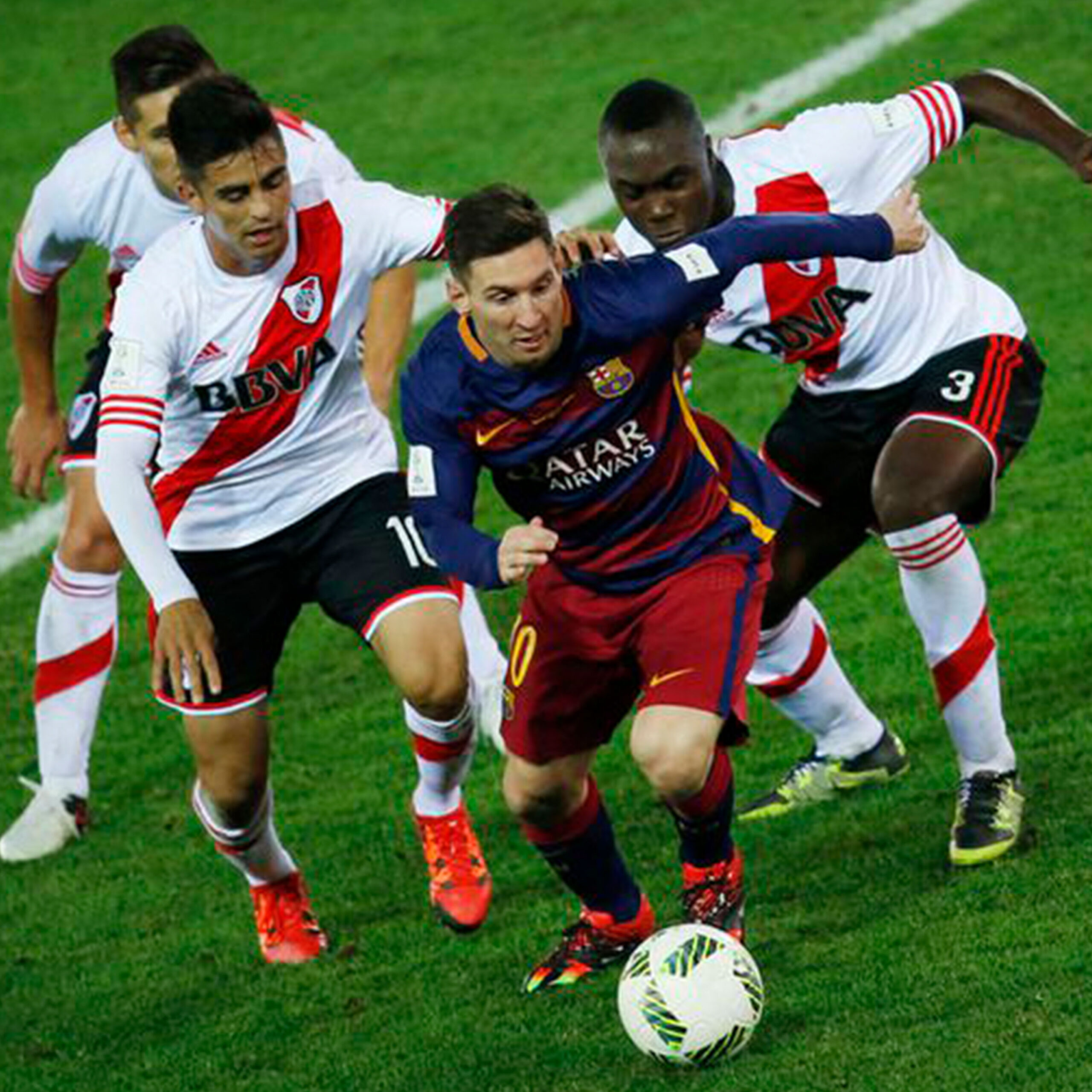 Clubes argentinos vs. Barcelona