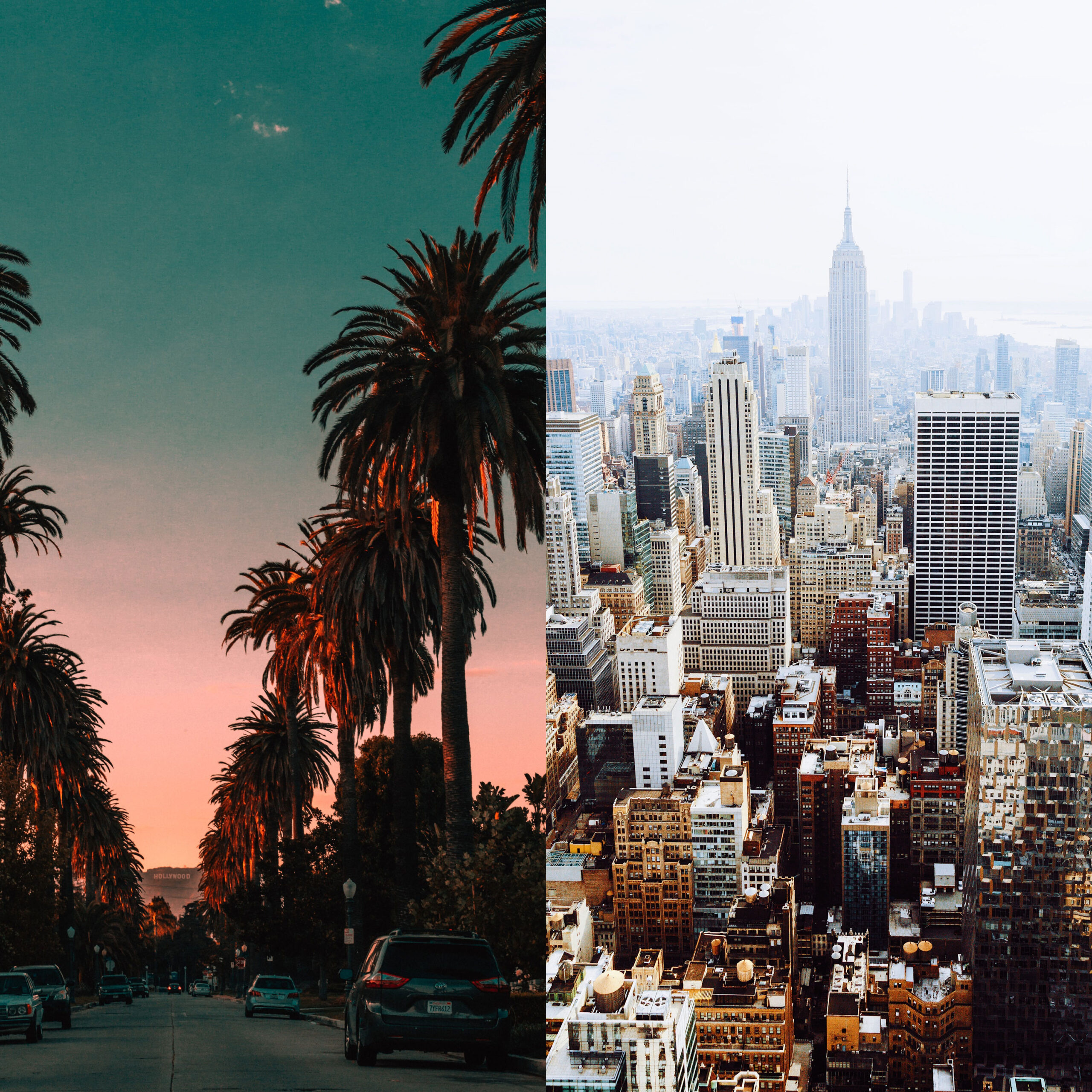 Qué preferís: ¿New York o Los Ángeles?