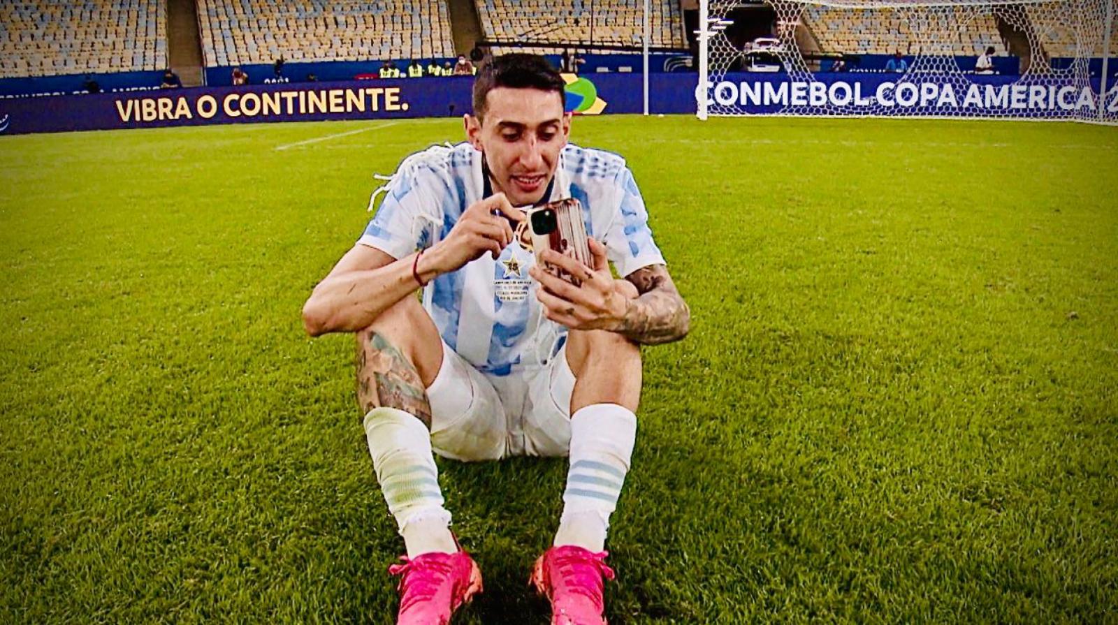 DI MARÍA Y LA HISTORIA DETRÁS DE LA VIDEOLLAMADA EN EL MARACANÁ