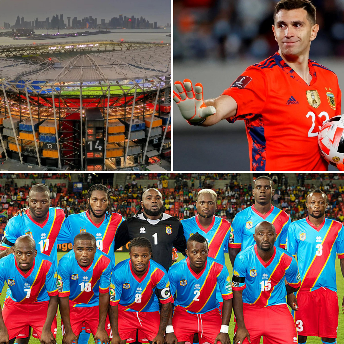 El Dibu, el Estadio 974 y El Congo