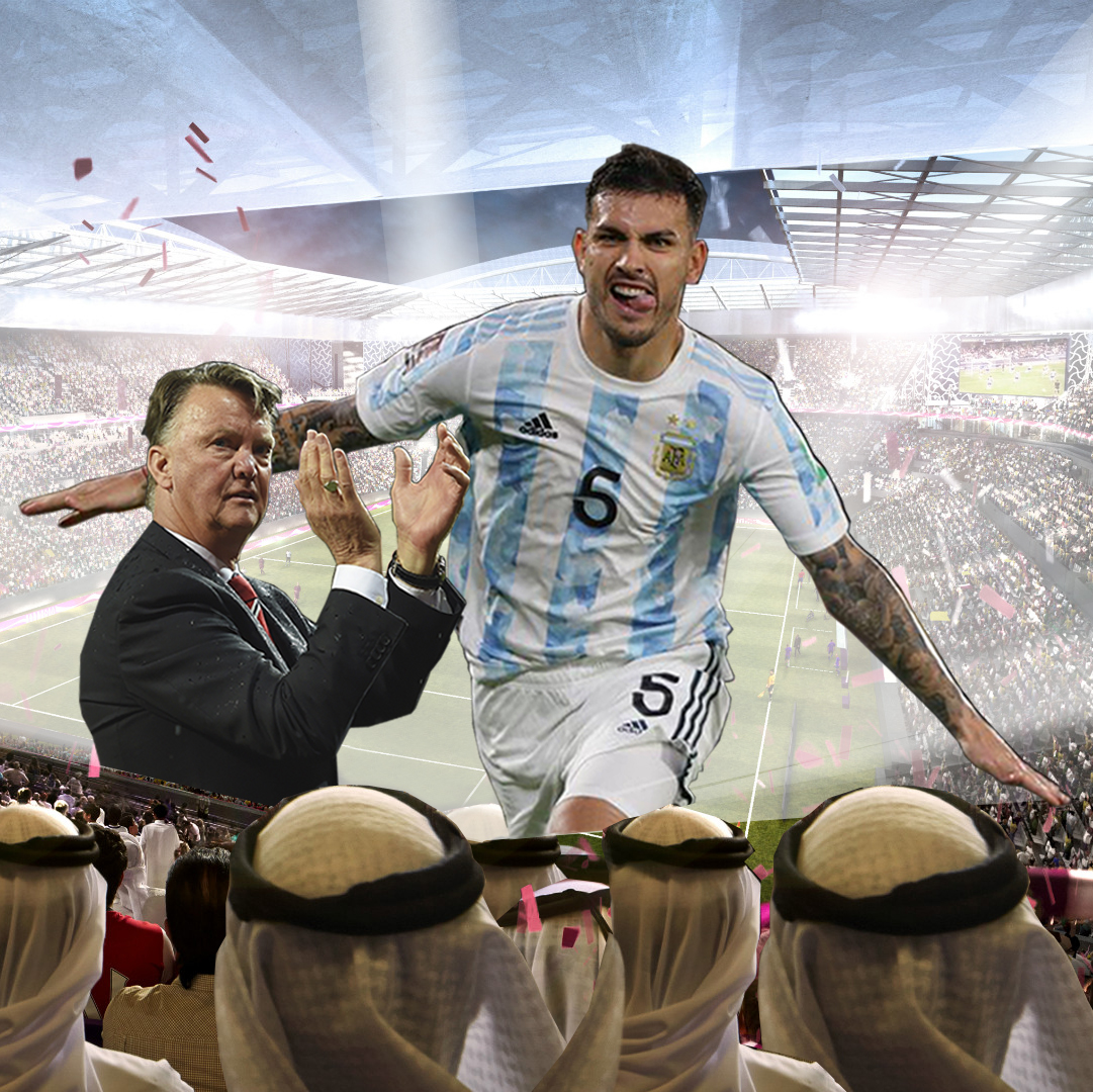 Paredes, Van Gaal y el fútbol en Qatar