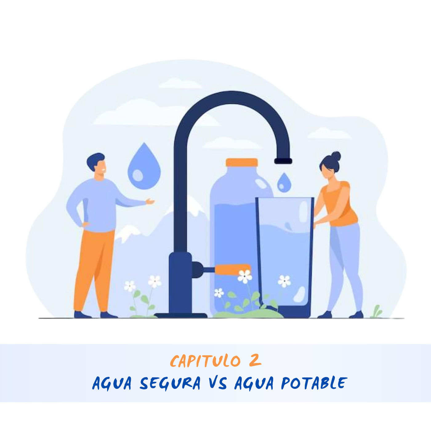 Agua segura vs Agua potable