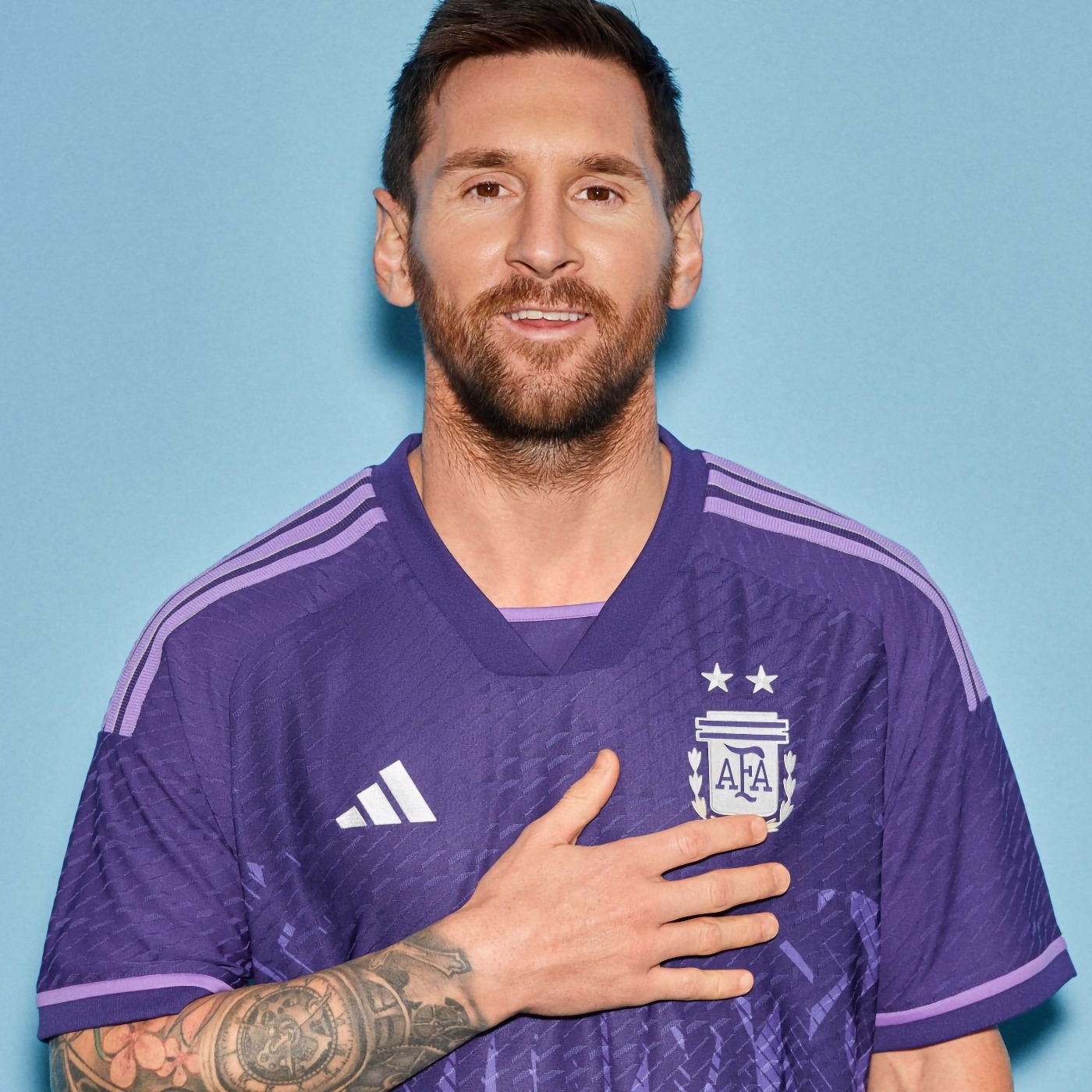 Las camisetas suplentes de Argentina en los mundiales