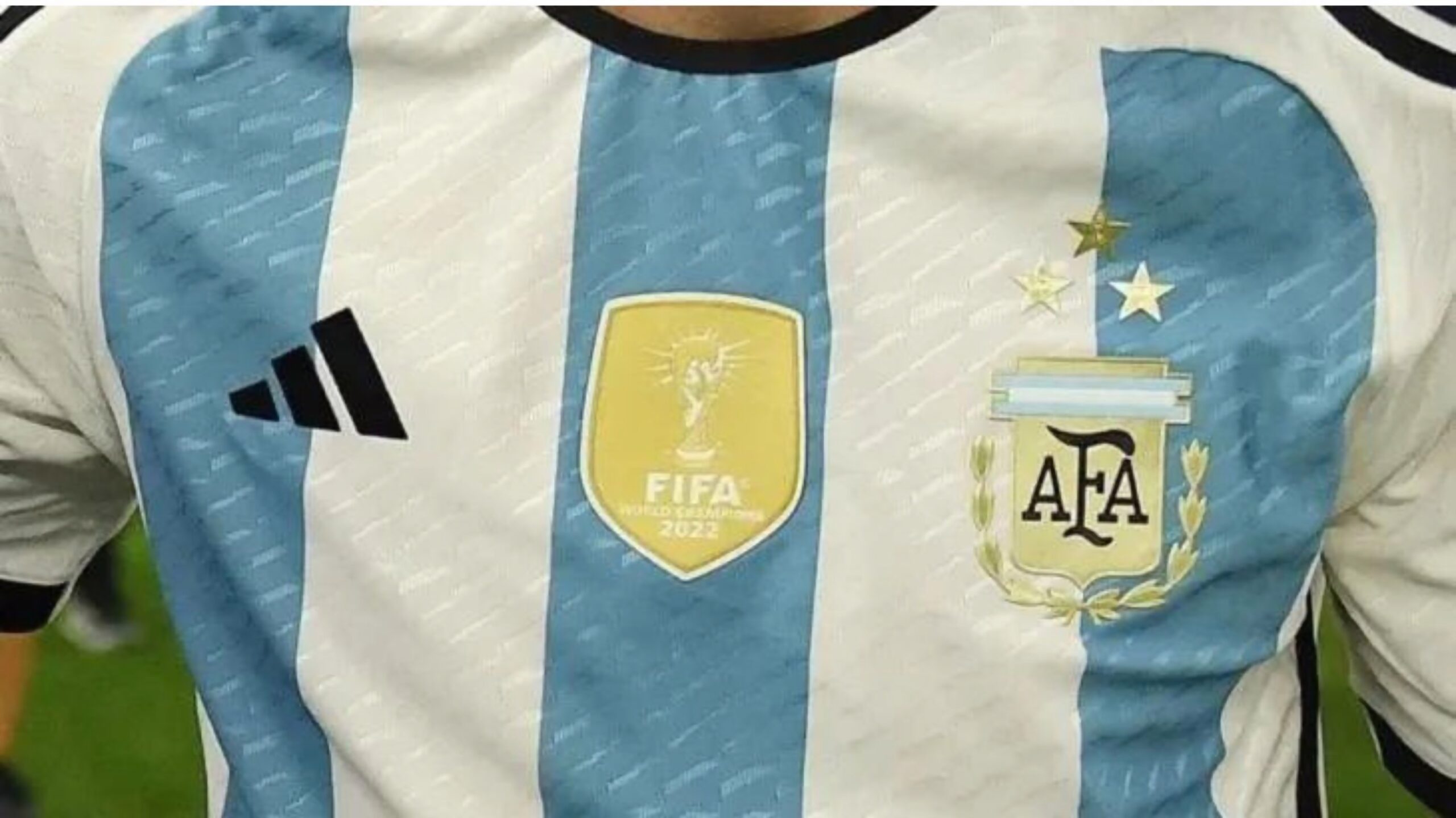 Camiseta Argentina tres estrellas