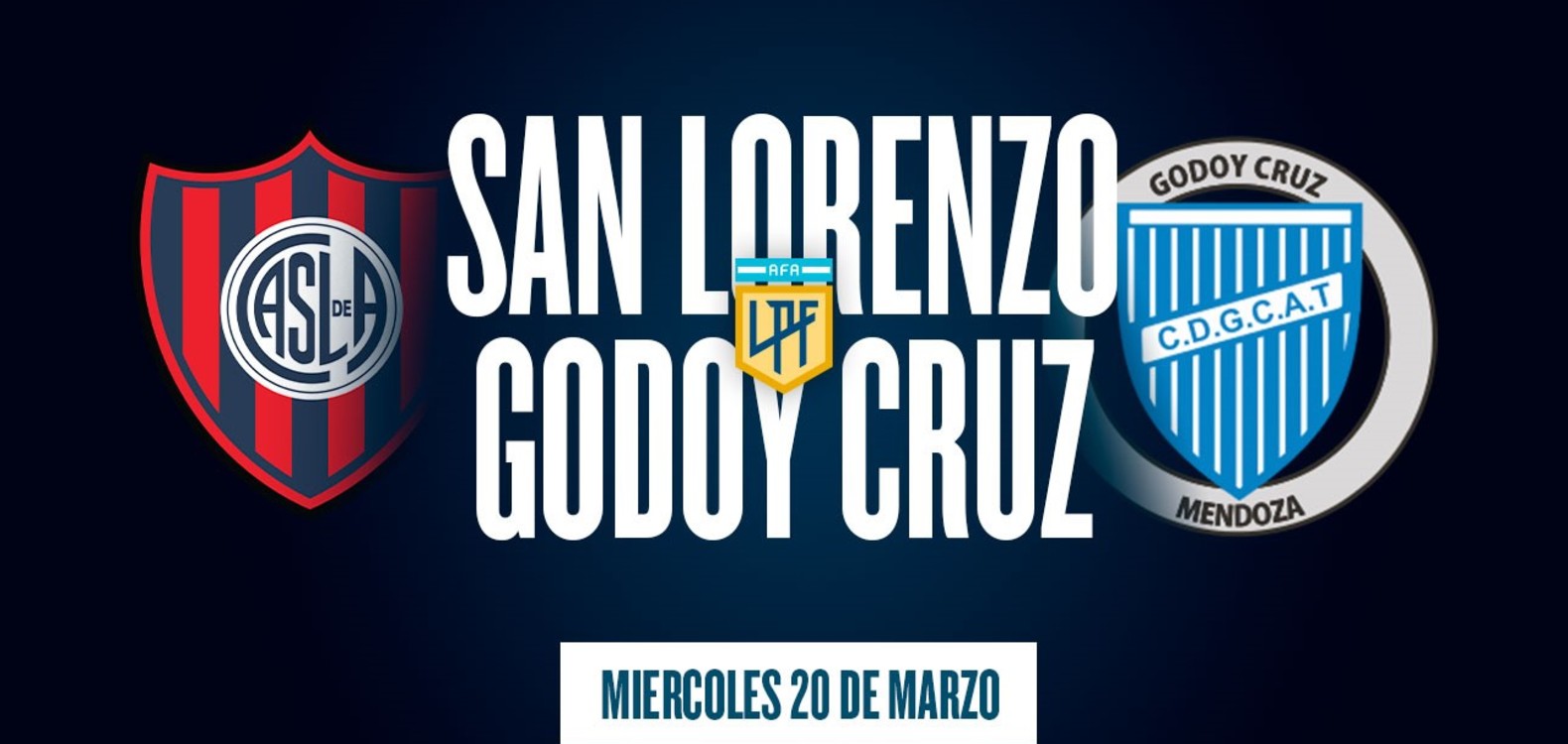 Tras el temporal, San Lorenzo y Godoy Cruz se verán las caras