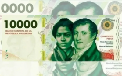 El Banco Central estrena el nuevo billete de $10 mil