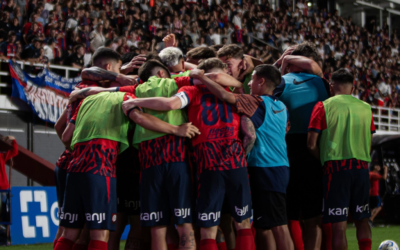 San Lorenzo venció a Barracas en el debut de Russo