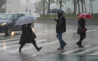 Once provincias en alerta naranja y amarilla por fuertes lluvias