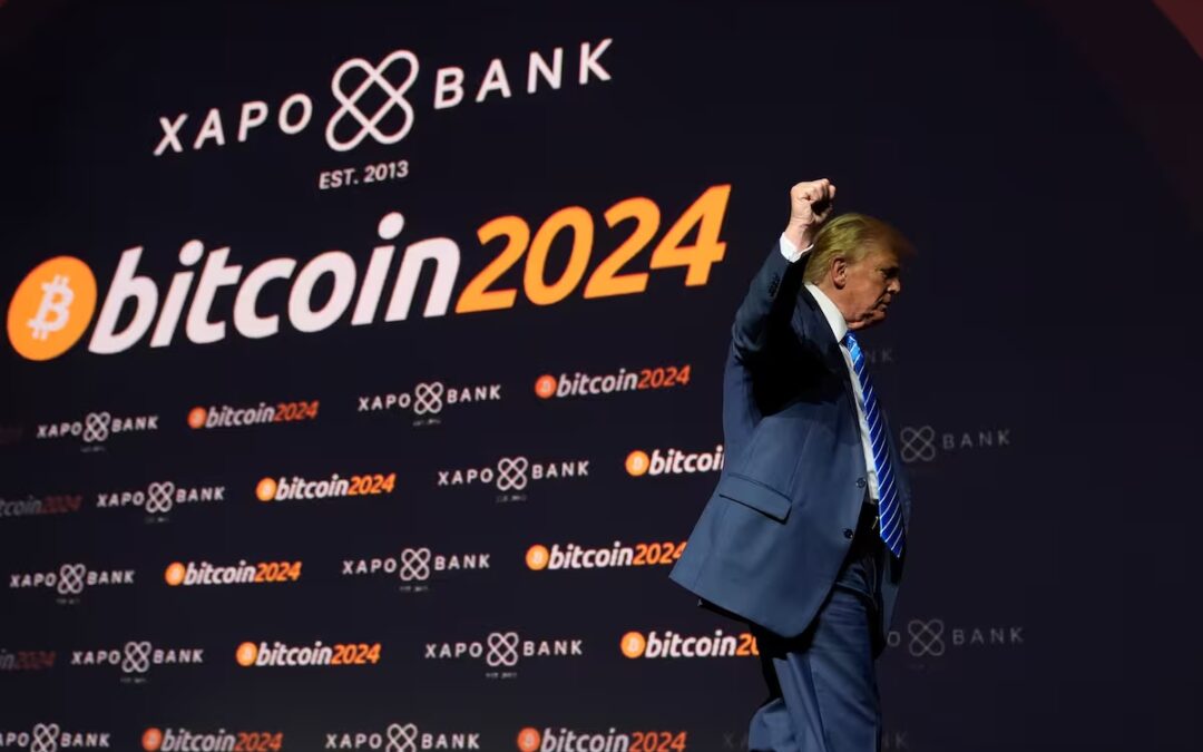 Tras la victoria de Trump, el bitcoin superó los 75 mil dólares