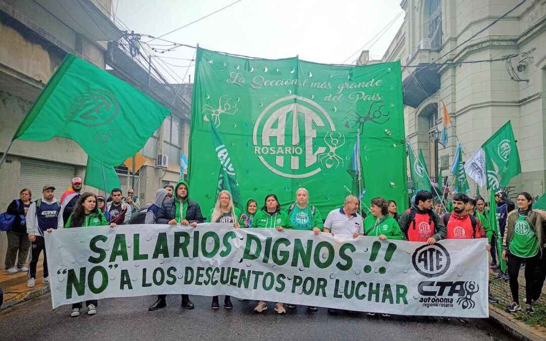 ATE advierte: «Los vamos a echar a ellos» tras anuncios de reducción estatal​