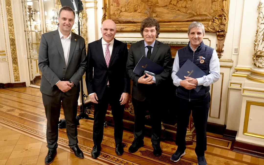 Javier Milei presentó el Presupuesto 2026
