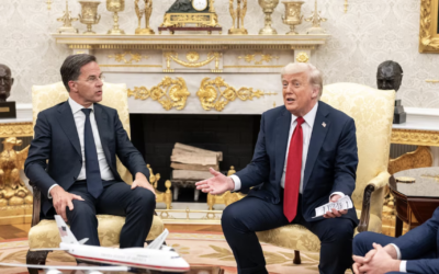 Donald Trump anunció que se reunirá con el secretario general de la OTAN en Suiza para hablar sobre Groenlandia