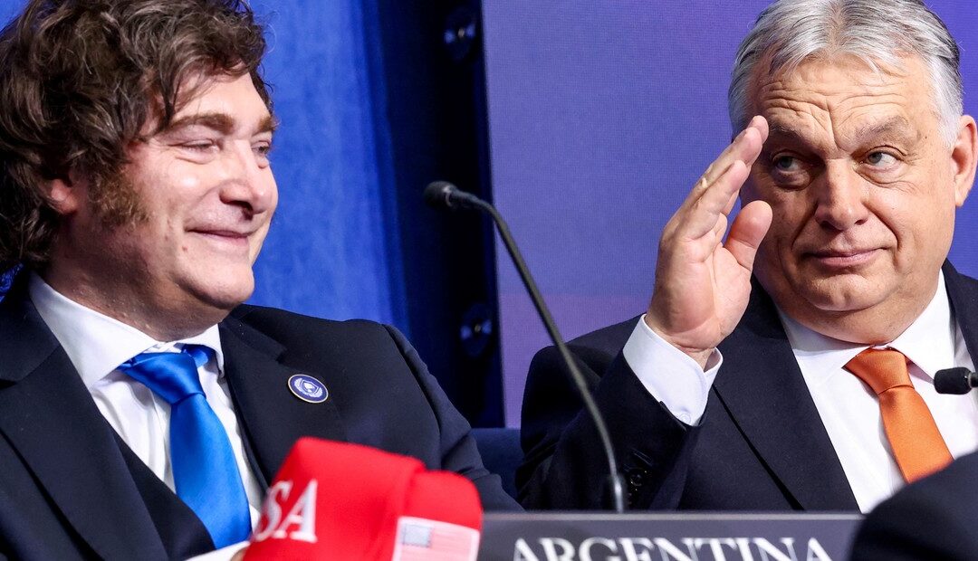En Hungría, Javier Milei se verá con Viktor Orbán, con líderes de la ultraderecha y una controvertida comentarista holandesa